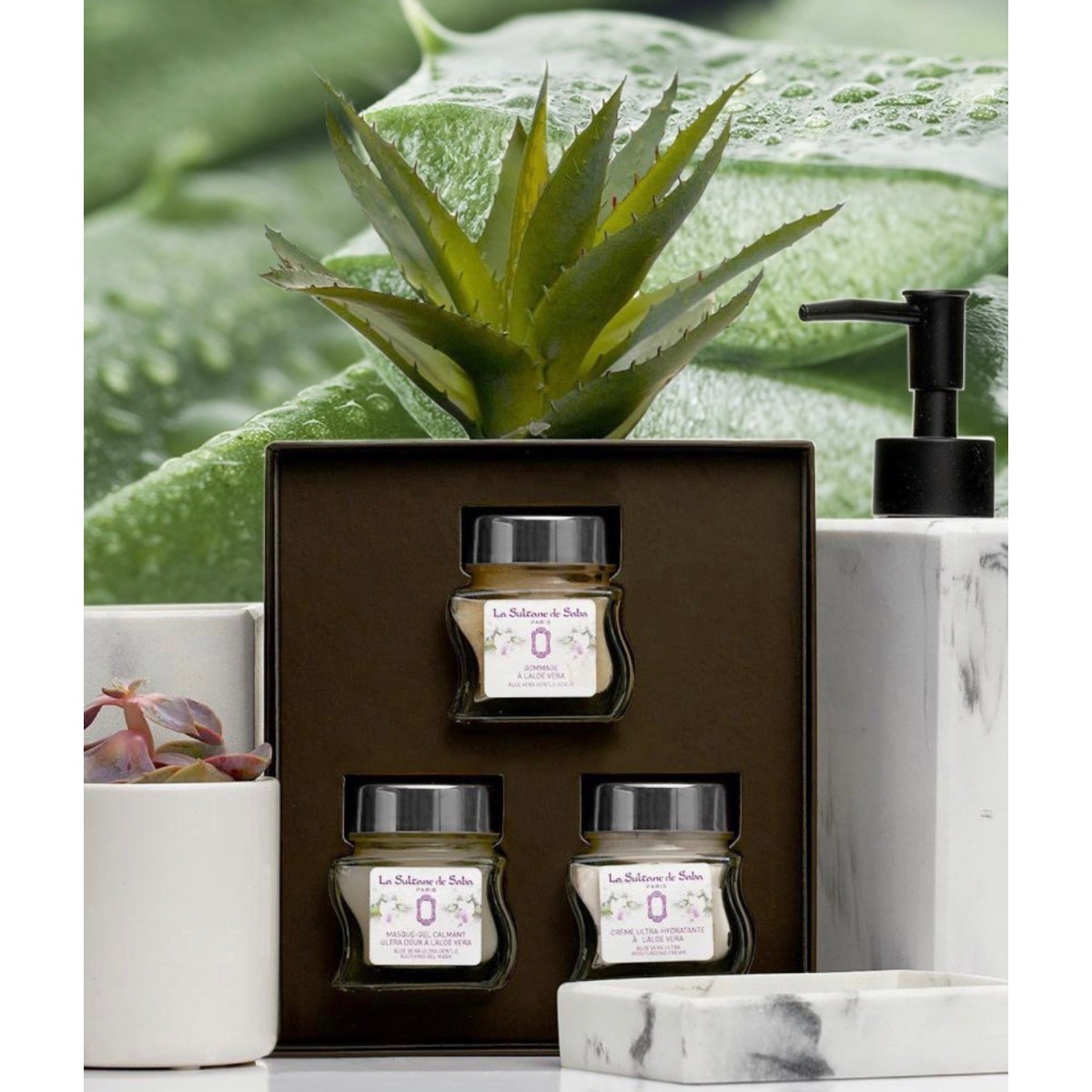 Coffret aloe vera la Sultane de Saba